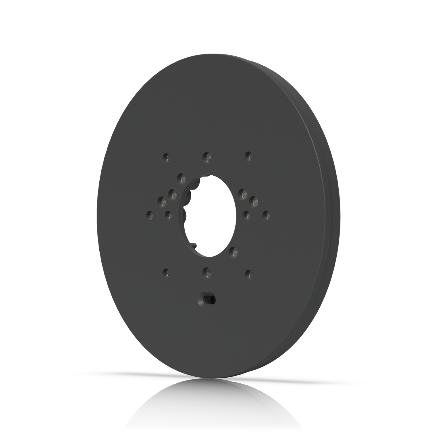 Ubiquiti Gang Box Mounting Plate Black