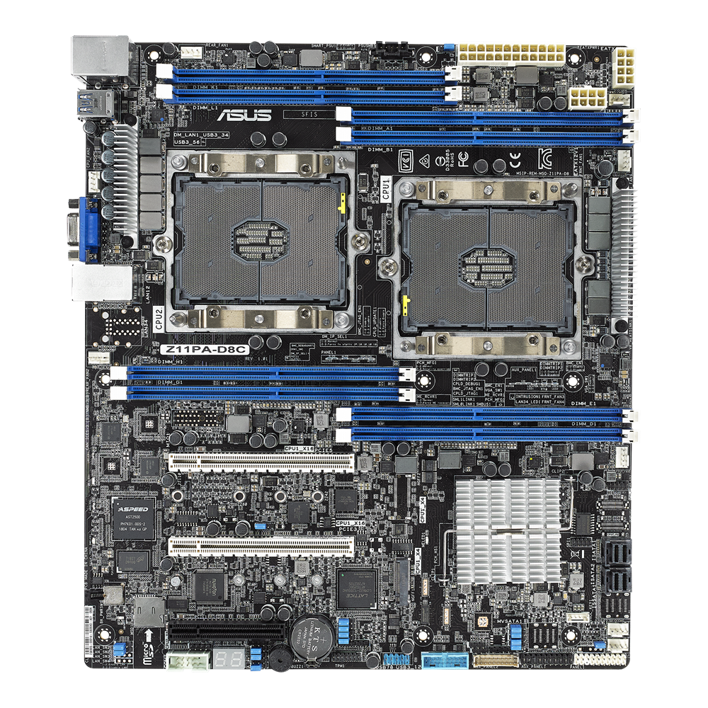 Серверная материнская плата ASUS Z11PA-D8C Серверная материнская плата ASUS Z11PA-D8C