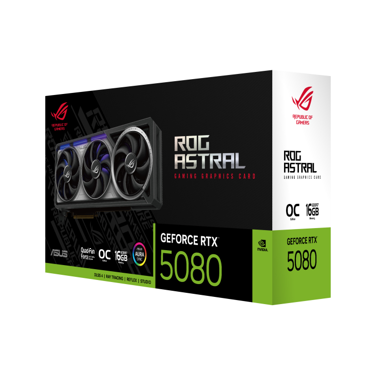 ROG Astral GeForce RTX 5080 16GB GDDR7 OC Edition