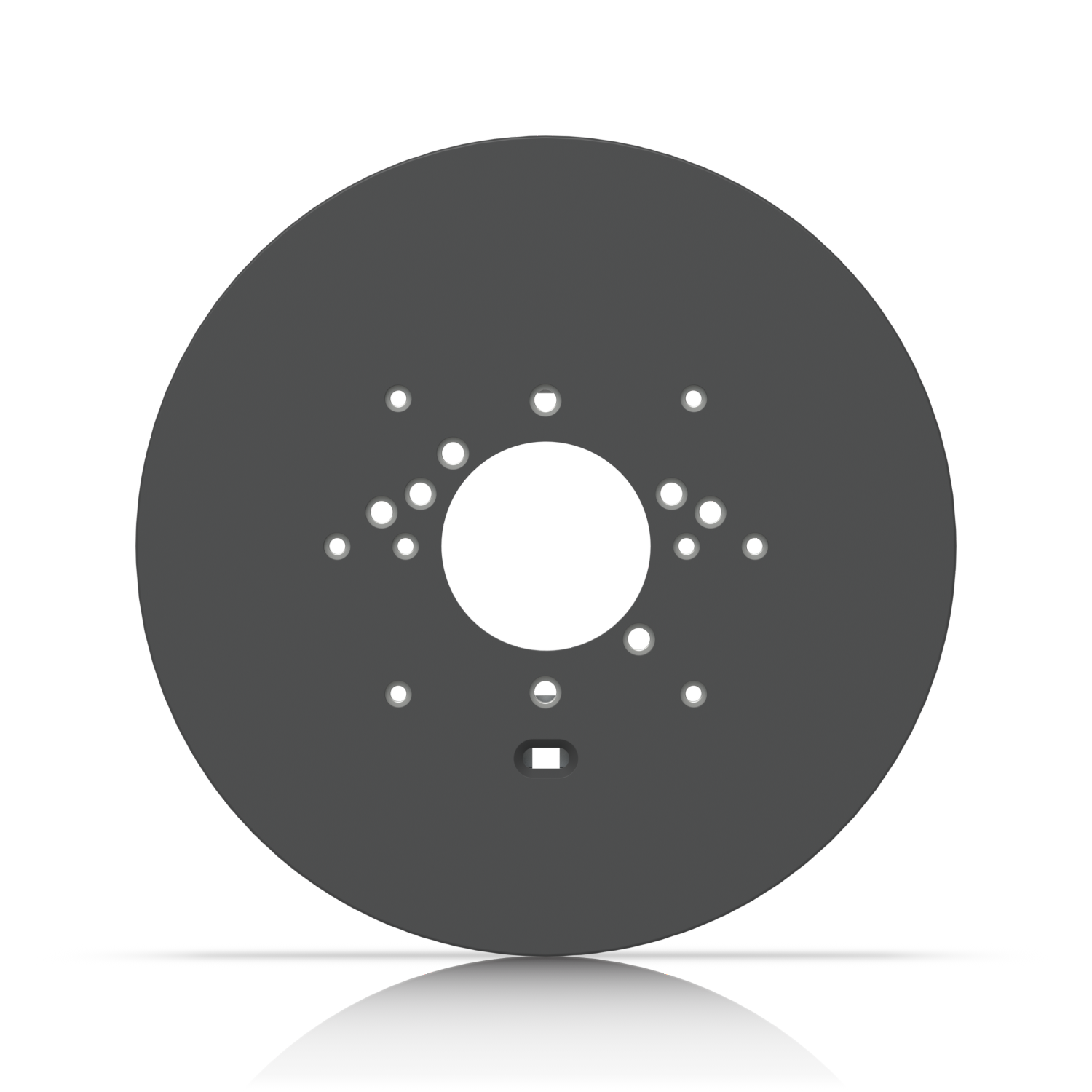 Ubiquiti Gang Box Mounting Plate Black