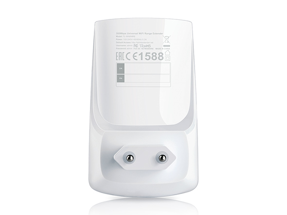 Повторитель беспроводного сигнала TP-Link TL-WA854RE N300 Wi-Fi белый