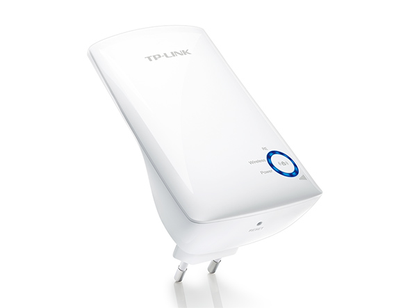 Повторитель беспроводного сигнала TP-Link TL-WA854RE N300 Wi-Fi белый