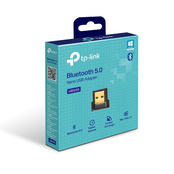 Сетевой адаптер Bluetooth TP-Link UB500 USB 2.0 (ант.внутр.)