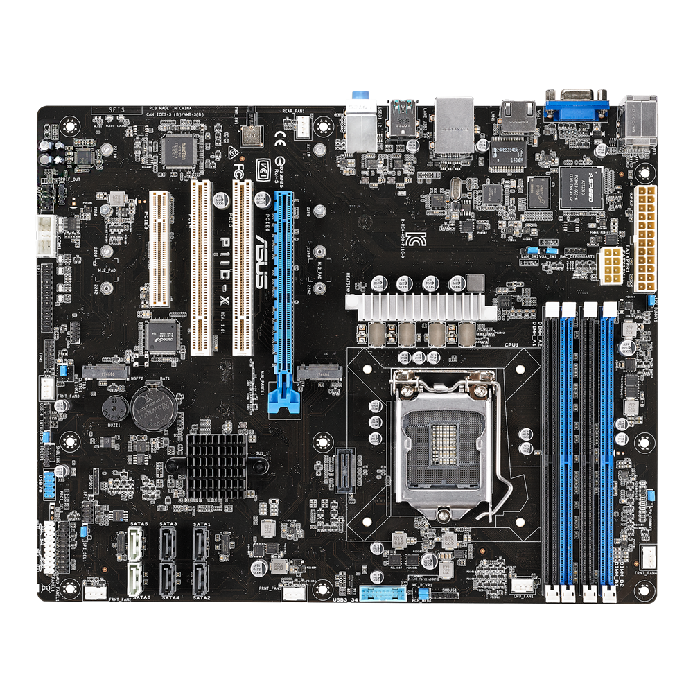 Серверная материнская плата ASUS P11C-X/AUDIO Серверная материнская плата ASUS P11C-X/AUDIO