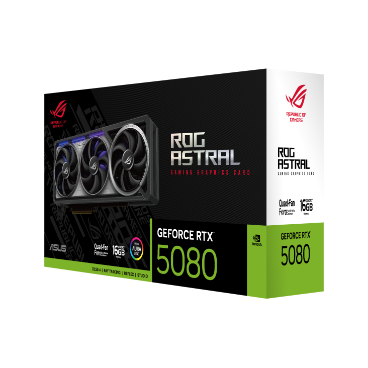 ROG Astral GeForce RTX 5080 16GB GDDR7