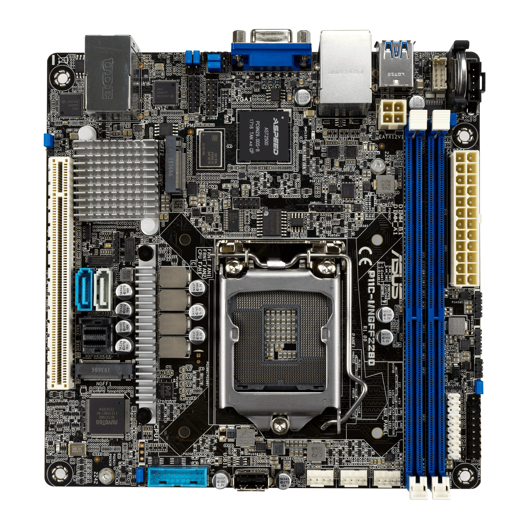 Серверная материнская плата ASUS P11C-I/NGFF2280