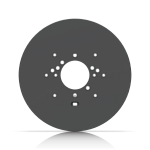 Ubiquiti Gang Box Mounting Plate Black